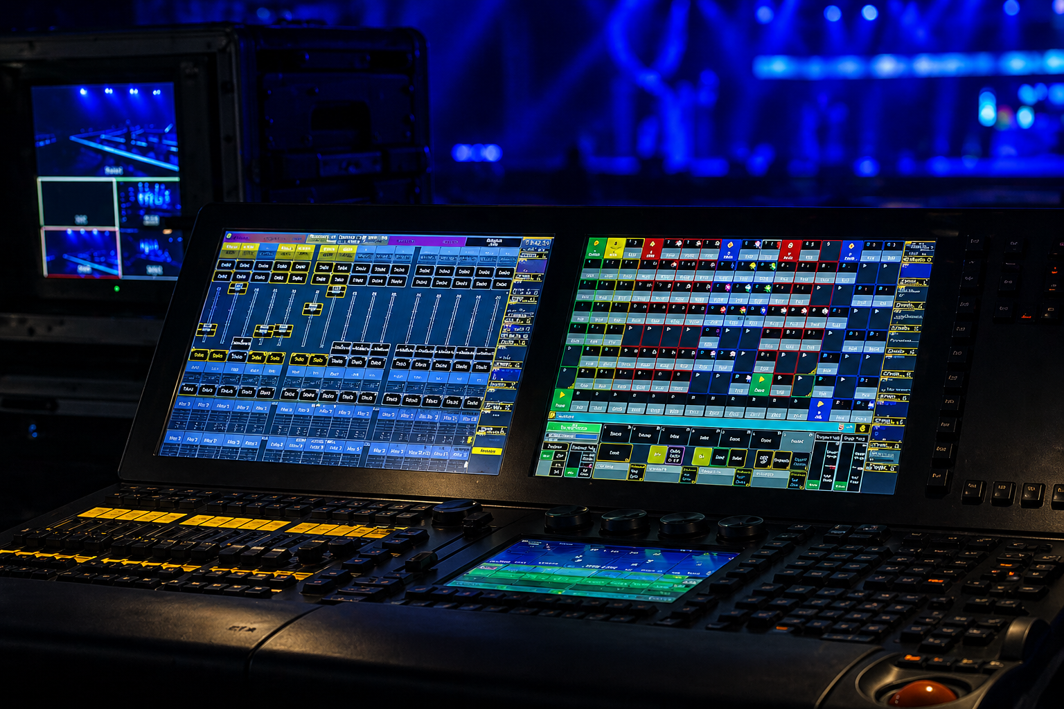 Controle de luz DMX